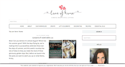 Desktop Screenshot of loveofhome.net